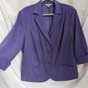 Dress Barn Light Purple Blazer